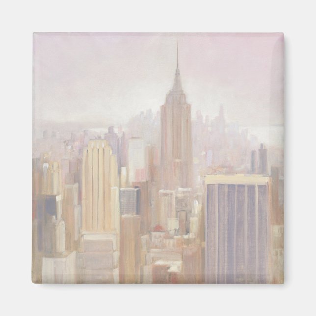 Manhattan in the Mist | New York City Magnet (Front)