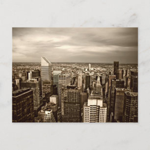 Manhattan New York City Postcard