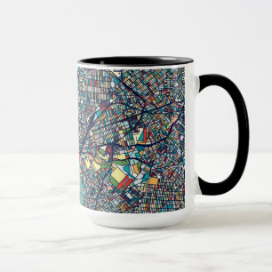 Manhattan New York Map Mug