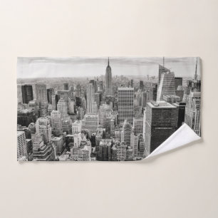 Manhattan, New York (panorama) Bath Towel Set