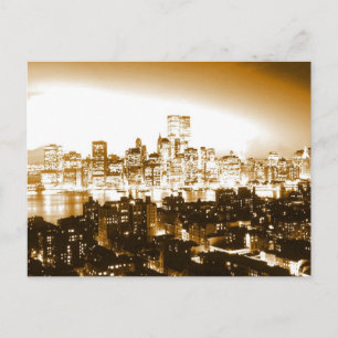 Manhattan New York Postcard
