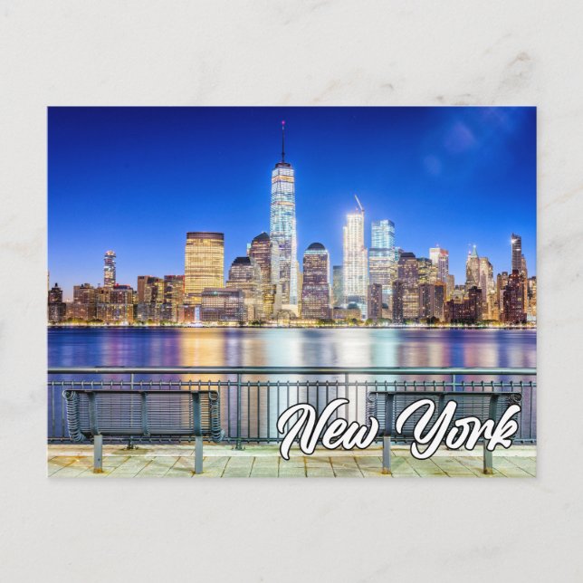 Manhattan, New York, USA Postcard (Front)