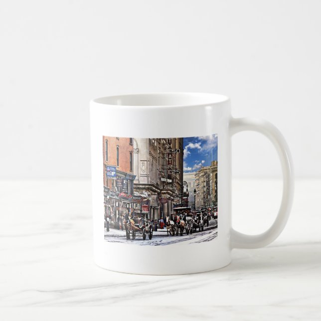 Manhattan NY – Long Acre Square New York c1905 Coffee Mug (Right)