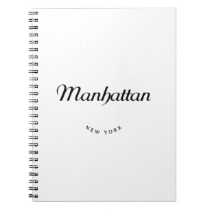 Manhattan NY Notebook