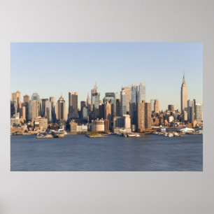 Manhattan On the Hudson Poster