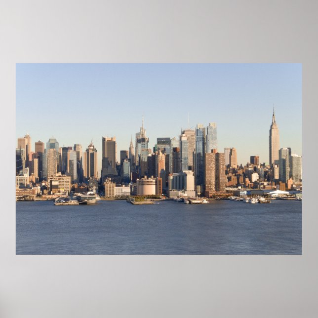 Manhattan On the Hudson Poster (Front)