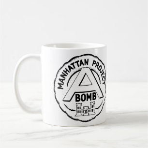 Manhattan Project Los Alamos, Nuclear WW2 Coffee Mug