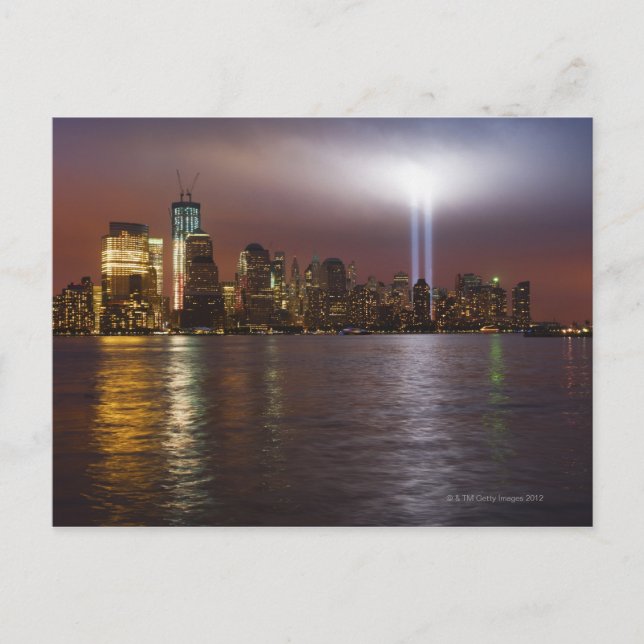 Manhattan Skyline 2 Postcard (Front)