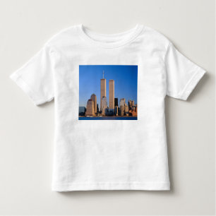 Manhattan Skyline and Hudson River, New York, 2 Toddler T-Shirt