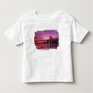 Manhattan Skyline and Hudson River, New York, Toddler T-Shirt