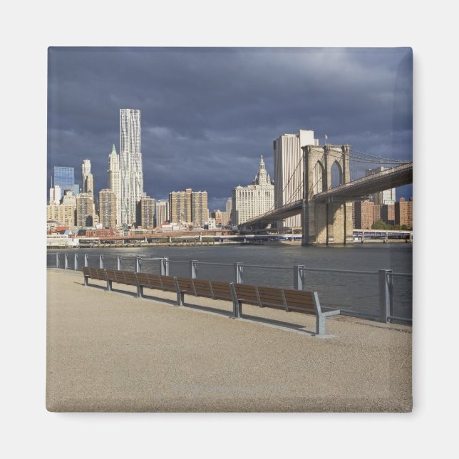 Manhattan skyline, New York City Magnet (Front)