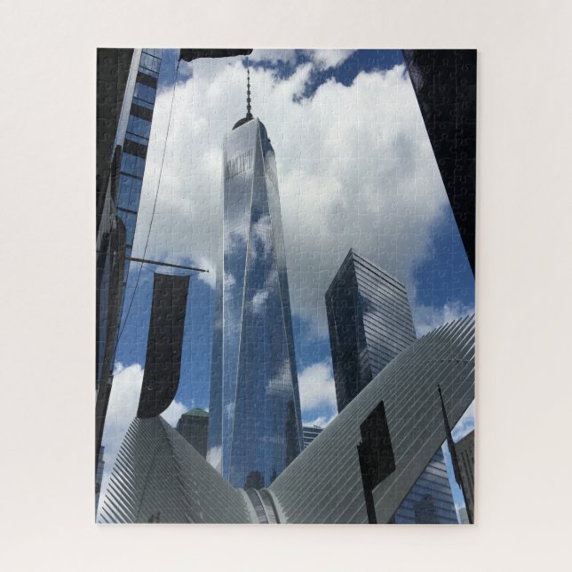 Manhattan Skyline New York. Jigsaw Puzzle (Vertical)