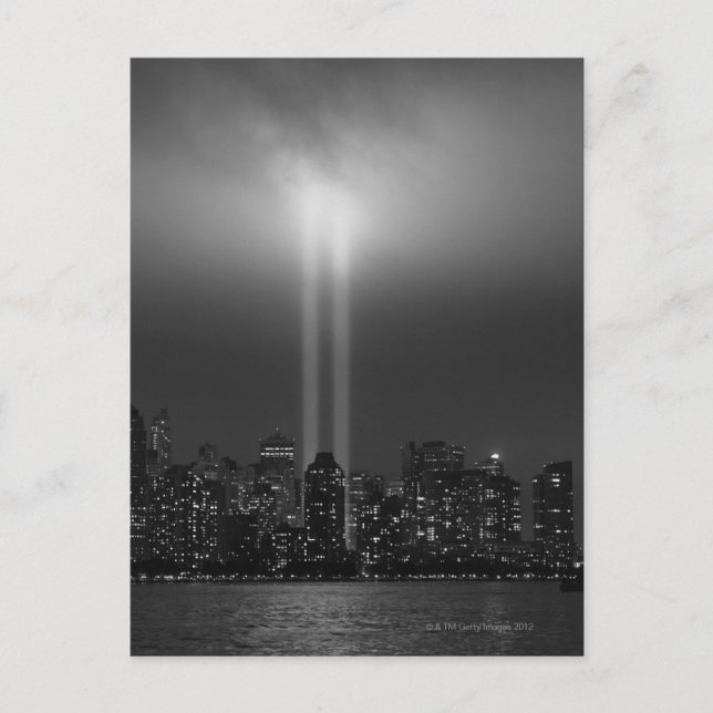 Manhattan Skyline Postcard (Front)