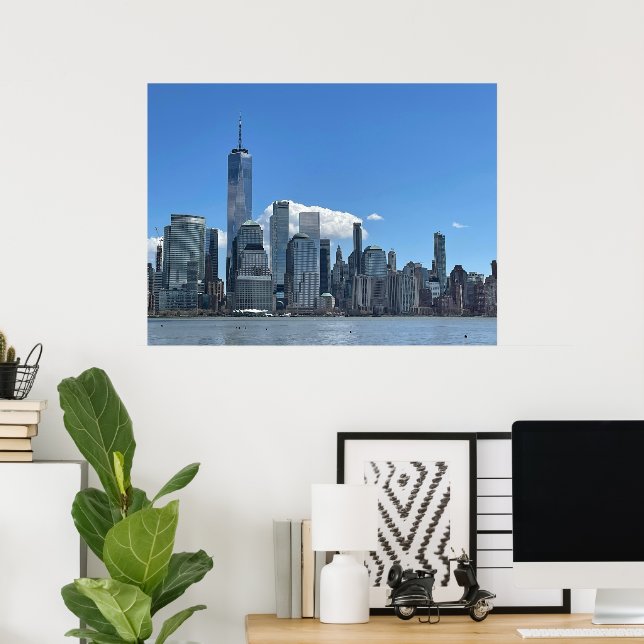 Manhattan Skyline Poster (Home Office)