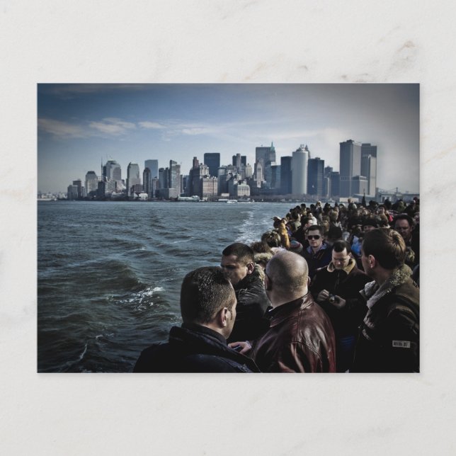 Manhattan Tourists Postcard (Front)