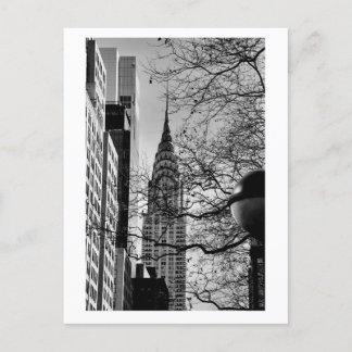 Manhattan's Chrysler Building postcard