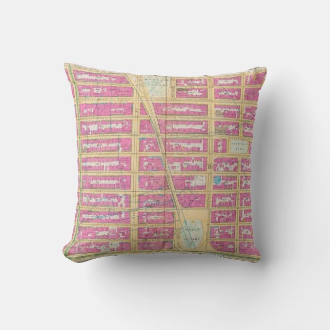 Manhatten, New York 12 Cushion (Front)
