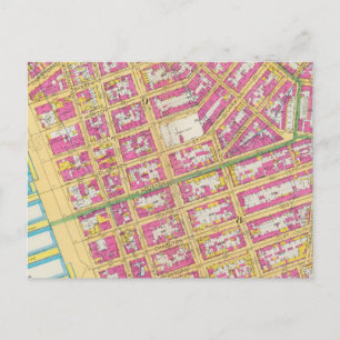 Manhatten, New York 14 Postcard
