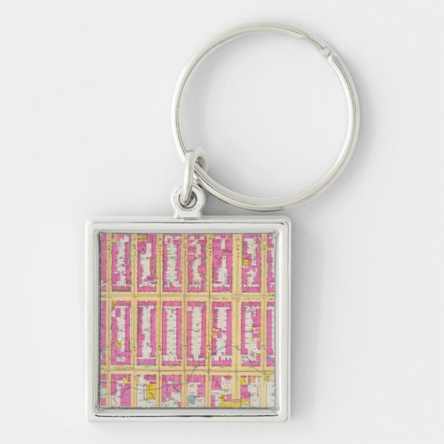 Manhatten, New York 24 Key Ring (Front)