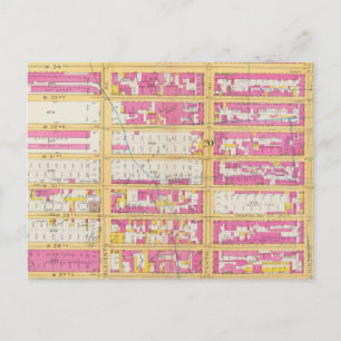 Manhatten, New York 4 Postcard