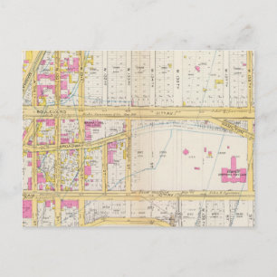 Manhatten, New York 6 Postcard