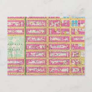 Manhatten, New York Postcard