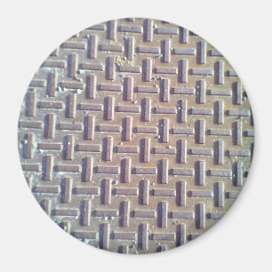 Manhole cover magnet