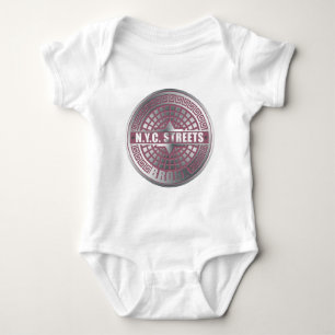 Manhole Covers Bronx Baby Bodysuit
