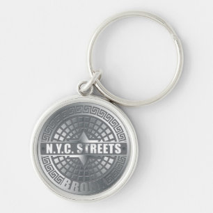 Manhole Covers Bronx Key Ring