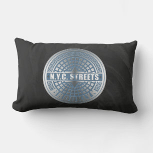 Manhole Covers Brooklyn Lumbar Cushion