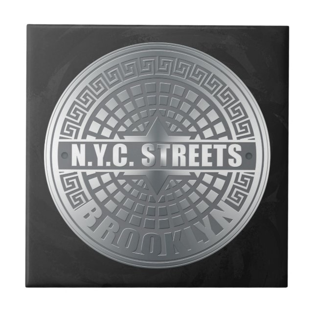 Manhole Covers Brooklyn Tile (Front)
