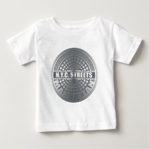 Manhole Covers Manhattan Baby T-Shirt