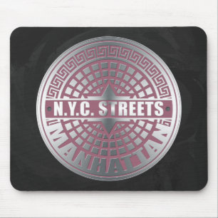 Manhole Covers Manhattan Mouse Pad
