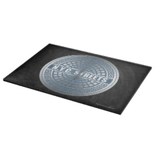 Manhole Covers NYC Cutting Board