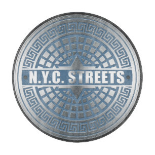 Manhole Covers NYC Cutting Board