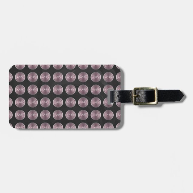 Manhole Covers NYC Luggage Tag (Front Horizontal)