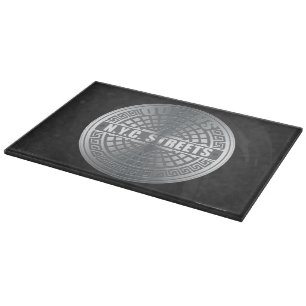 Manhole Covers Queens Cutting Board