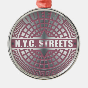 Manhole Covers Queens Metal Tree Decoration