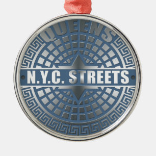 Manhole Covers Queens Metal Tree Decoration