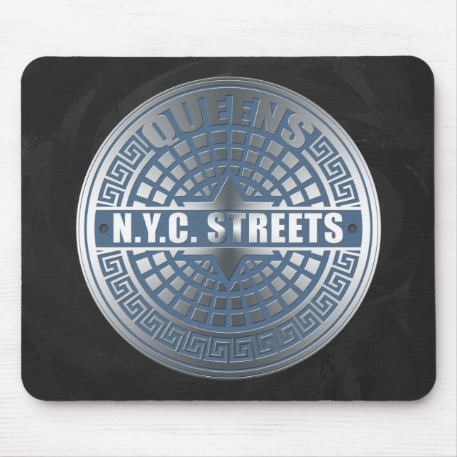 Manhole Covers Queens Mouse Pad (Front)