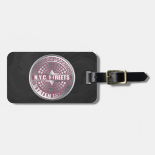 Manhole Covers Staten Island Luggage Tag