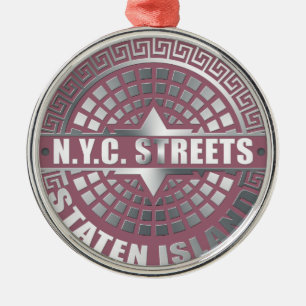 Manhole Covers Staten Island Metal Tree Decoration