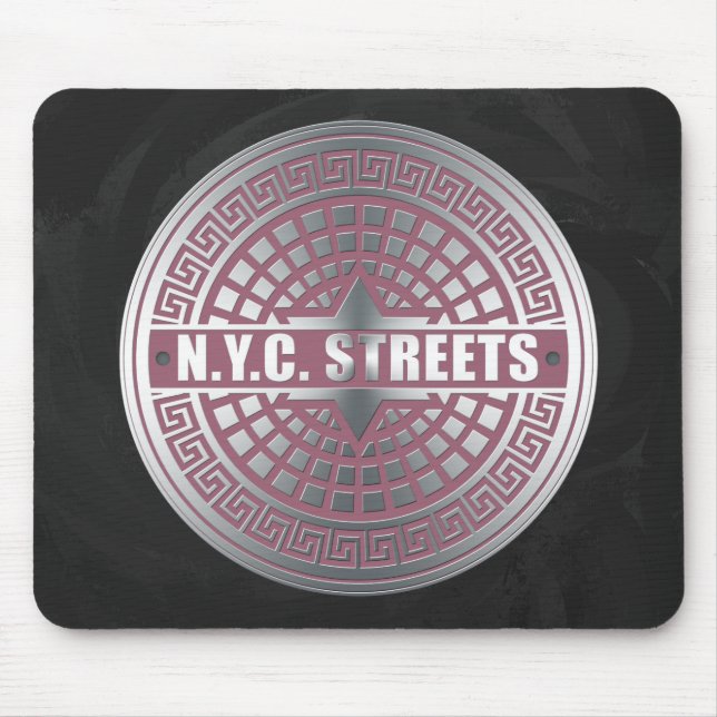 Manhole CoversNYC Mouse Pad (Front)