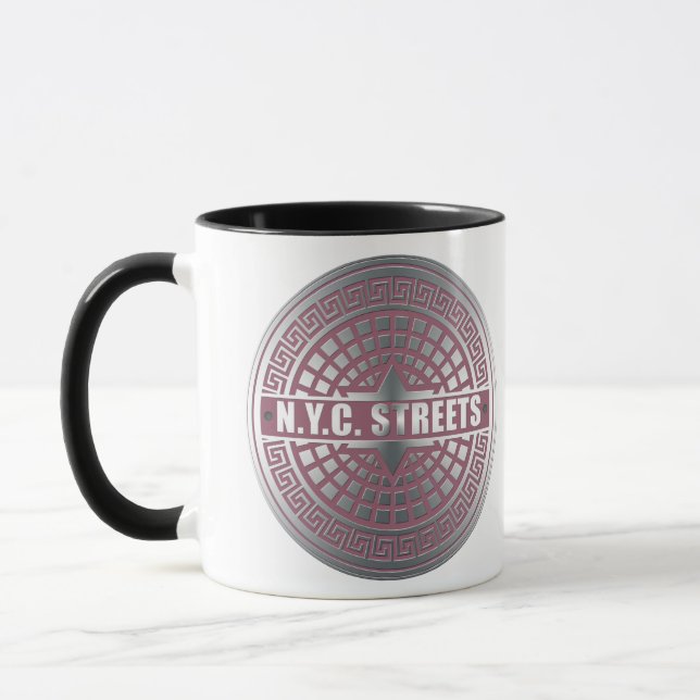 Manhole CoversNYC Mug (Left)