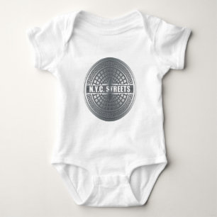Manhole NYC Baby Bodysuit