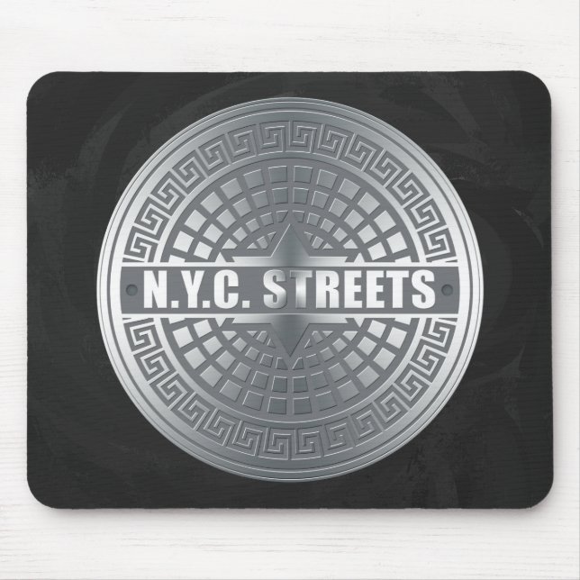 Manhole NYC Mouse Pad (Front)