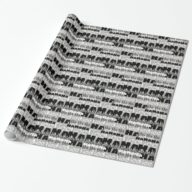 Maniacal Laughter Wrapping Paper (Unrolled)