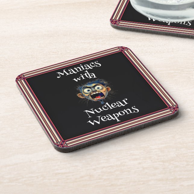 Maniacs Beverage Coaster (Left Side)