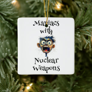 Maniacs Ceramic Ornament