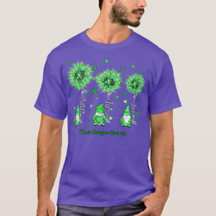 Manic Depression Awareness gnome faith hope sunflo T-Shirt